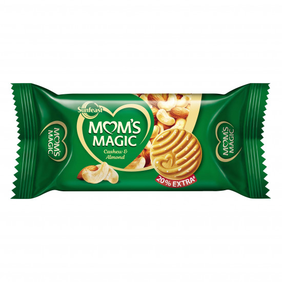 Sunfeast Mom's Magic, Cashew and Almonds, 50g (with 10.8g Extra)