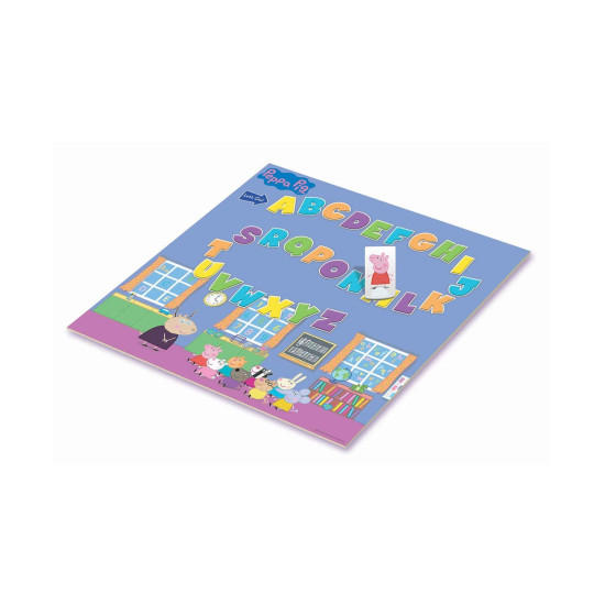 Funskool Games for Adult Peppa Pig - ABC Game, Educational Game, Counting, Letter Recognition and Matching Skills, 1-4 Players, 3 and Above