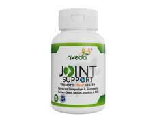 Nveda Joint Support Tablets with Collagen Type 2, Glucosamine, Calcium & MSM | Joint Pain Relief, Cartilage & Bone Strength Support Supplement | Joint Mobility & Arthritis Support for Men & Women | 90 Tablets