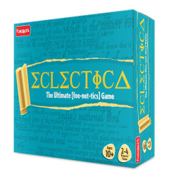 Funskool Games - Eclectica, The Ultimate foe-net-Ticks Game, Educational & Word Based Game for Kids and Family, 2-4 Players, 10 and Above