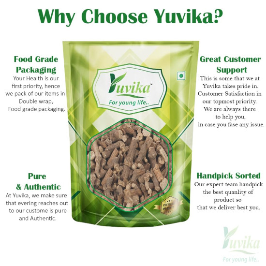 YUVIKA Pipla Mool Dampa - Piplamool - Peepla Mool (100 Grams)
