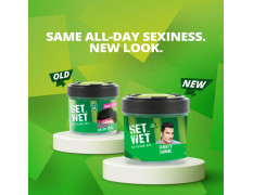 Set Wet Styling Hair Gel for Men - Party Shine, 250gm | Strong Hold, High Shine |For Short to Medium Hair| No Alcohol, No Sulphate