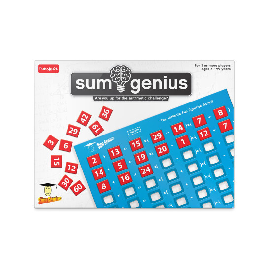 Funskool Games - Sum Genius, Educational Game for Children Funskool Games - Sum Genius, Educational Game for Children