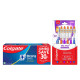 Colgate Strong Teeth Anticavity Toothpaste with Amino Shakti - 500gm and ZigZag Medium Toothbrush - Pack of 6