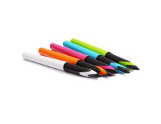 uni-ball Air UBA188ELM 0.5mm Roller Ball Pen | Multicolour Body, Blue Ink, Pack of 5