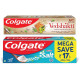 Colgate Swarna Vedshakti Toothpaste - 200gm with Colgate Active Salt Toothpaste, 300gm (Saver Pack)