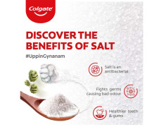 Colgate Swarna Vedshakti Toothpaste - 200gm with Colgate Active Salt Toothpaste, 300gm (Saver Pack)