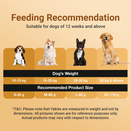 Yakies by HUFT Vegetarian Natural Dog Chew Bone – 25 gm Each | Pack of 3, Small Size Healthy Long-Lasting Chew | High Protein Gluten Free Treat for Small Dogs