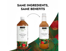 Kapiva Himalayan Apple Cider Vinegar with Mother 500ml | Raw, Unpasteurized & Unfiltered | Helps with Digestion & Weight Mangement