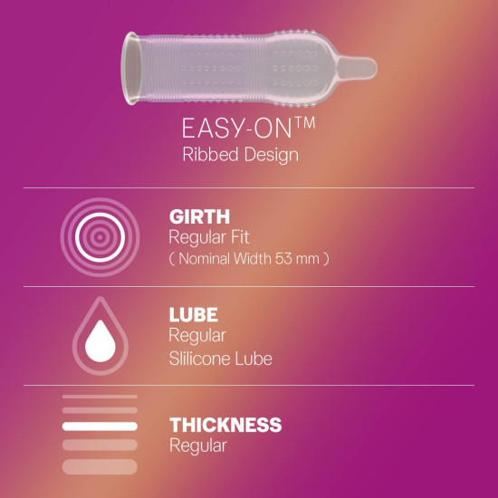 Pleasure Packs (Durex Intense Tingling Lube 50ml, Extra Ribbed 10s)