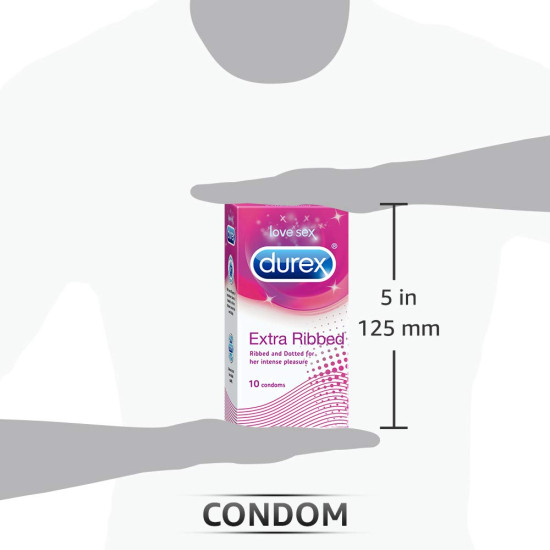 Pleasure Packs (Durex Intense Tingling Lube 50ml, Extra Ribbed 10s)