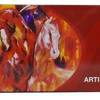 Camel Artists Acrylic Colour Tubes-12 X 9 Ml (805721),Assorted,Camel