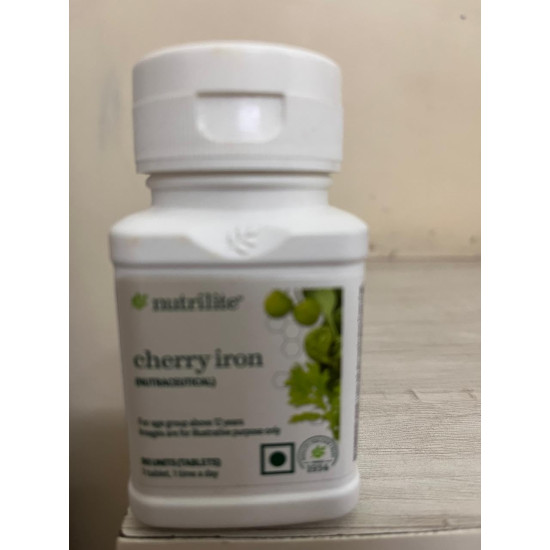 Amway Nutrilite Cherry Iron Folic Tablets, 200 grams