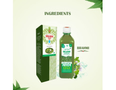 Jeevanras Brahmi Juice (500 ml) | Ayurvedic Juice | WHO-GLP,GMP Certified Product | No Added Colour | No Added Sugar