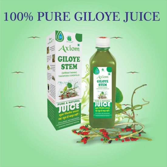 Jeevanras Giloy Juice - 500ml | Detoxifies and Rejuvenates Body | Ayurvedic Health Juice for Immunity | Improves Digestion and Boost Metabolism | Good for Liver & Skin Health