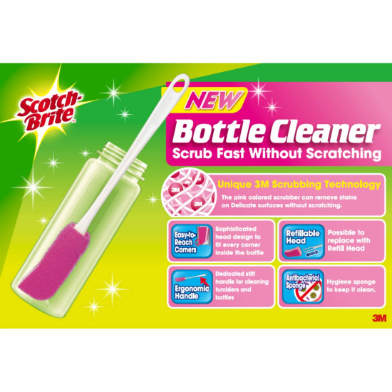 Scotch-Brite Plastic Bottle Cleaner Brush Scotch-Brite Plastic Bottle Cleaner Brush