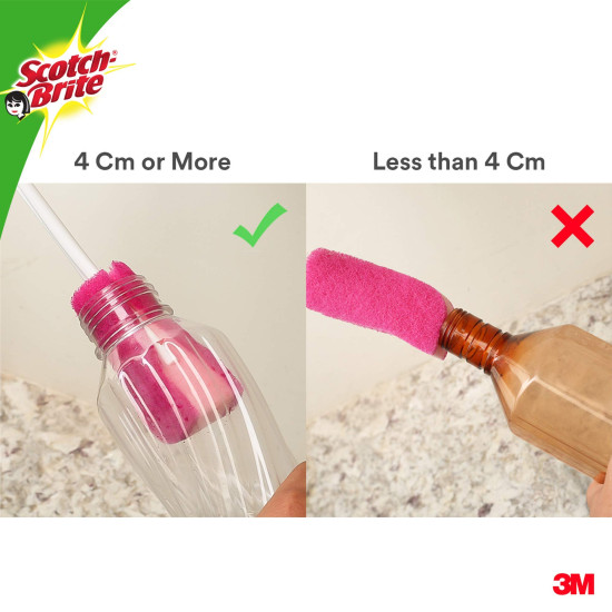 Scotch-Brite Plastic Bottle Cleaner Brush Scotch-Brite Plastic Bottle Cleaner Brush