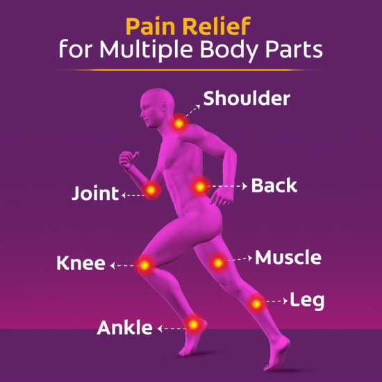 Moov Fast Pain Relief Cream - 30g | Suitable for Back Pain, Muscle Pain, Joint Pain, Knee Pain | 100% Ayurvedic Formula | Suitable for Sports & Gym related injuries