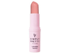 Avon Simply Pretty Colorbliss Matte Lipstick - Pink Nude - 4gm