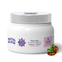 NutriGlow Hair Spa Cream with Damage Reverse & Moisture Lock Formulation for Dry & Damaged Hair - 300g