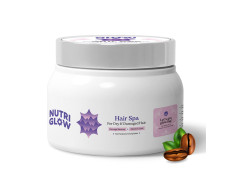 NutriGlow Hair Spa Cream with Damage Reverse & Moisture Lock Formulation for Dry & Damaged Hair - 300g