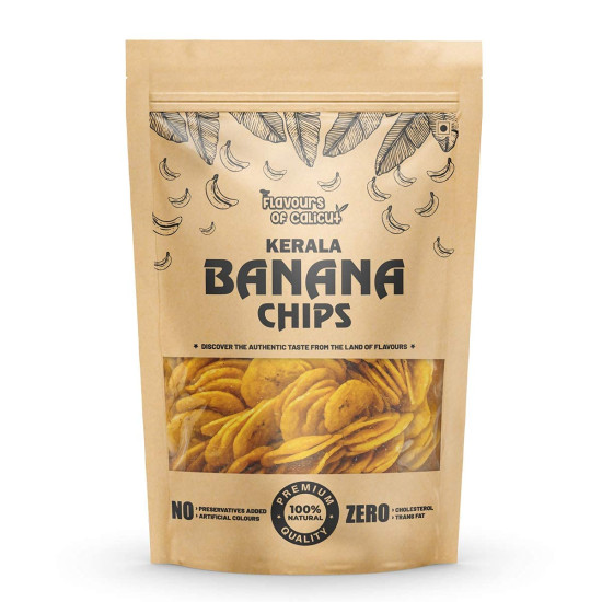 Flavours of Calicut Kerala Banana Chips, 1 kg (Pack of 2 x 500g)