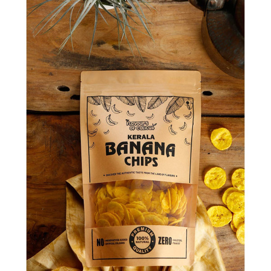 Flavours of Calicut Kerala Banana Chips, 1 kg (Pack of 2 x 500g)