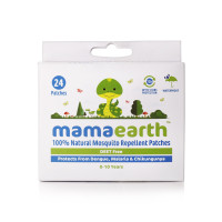 Mamaearth Natural Repellent Mosquito Patches For Babies with 12 Hour Protection,White,Pack of 1 Mamaearth Natural Repellent Mosquito Patches For Babies with 12 Hour Protection,White,Pack of 1