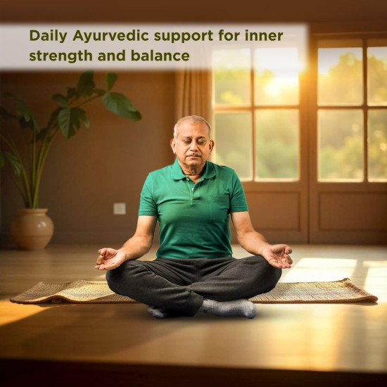 Sri Sri Tattva Arjuna Tablet - Cardiac Care – 60 Tabs, 500 Mg | Cardiac Care Tablets | Supports Heart Health | Manages Cholesterol Levels