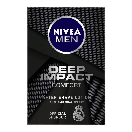 NIVEA MEN Shaving, Deep Impact Comfort After Shave Lotion, 100ml