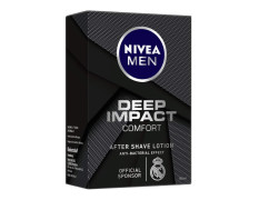 NIVEA MEN Shaving, Deep Impact Comfort After Shave Lotion, 100ml
