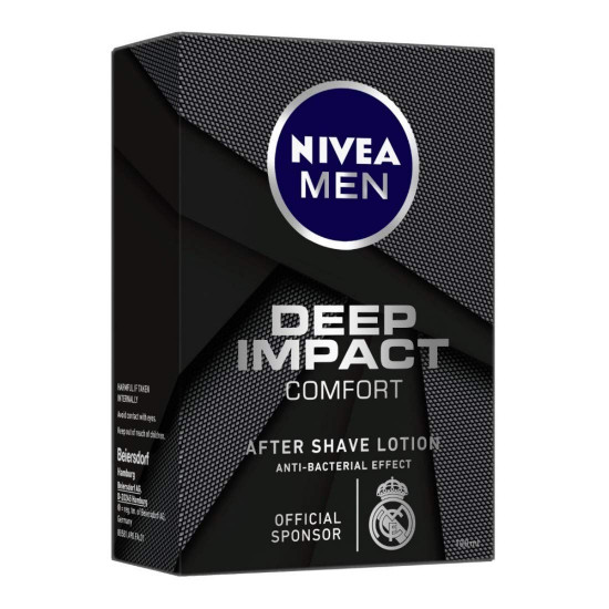 NIVEA MEN Shaving, Deep Impact Comfort After Shave Lotion, 100ml