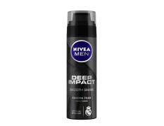 NIVEA MEN Shaving, Deep Impact Smooth Shaving Foam, 200ml