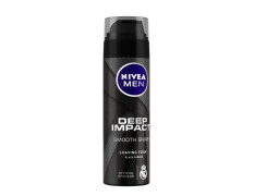 NIVEA MEN Shaving, Deep Impact Smooth Shaving Foam, 200ml