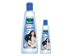 Parachute Advansed Jasmine Coconut Hair Oil with Vitamin E for Healthy Shiny Hair, Non-sticky, 400ml + 90ml