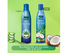 Parachute Advansed Aloe Vera Enriched Coconut Hair Oil, 250ml + 75ml | For Soft, Strong Hair
