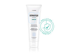 Dermafique - Absolute Detox Facial Cleanser Anti Pollution exfoliating Face Wash, 100 ml for Normal To Dry Skin with Vitamin E and Pomegranate extracts- Fights Pollution effects - Dermatologist Tested