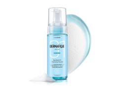 Dermafique Aquaquench Cleansing Mousse, 150 ml - For Dry Skin - Foaming Face Wash- For Deep Cleansing and Hydration - Paraben free, SLES-free - Dermatologist Tested