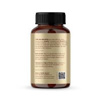 Jiva Pure Shilajit | Purifies Blood, Boosts Stamina And Rejuvenates Tissues | Pure Shilajit Sourced From Himalaya | Strengthens Reproductive System And Nervous System- 60 Capsules (Pack of 1)