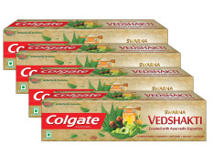 Colgate Swarn Vedshakti Toothpaste - Ayurvedic Oral Care | Buy 3 Get 1 Free
