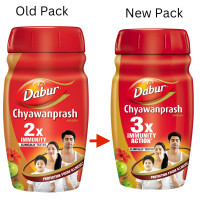Dabur Chyawanprash - 950g | 3X Immunity Action | With 40+ Ayurvedic Herbs | Helps Build Strength & Stamina | Builds Overall Health | Ayurvedic Health Supplement | Good for Digestion & Respiration Dabur Chyawanprash - 950g | 3X Immunity Action | With 40+ Ayurvedic Herbs | Helps Build Strength & Stamina | Builds Overall Health | Ayurvedic Health Supplement | Good for Digestion & Respiration