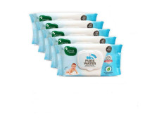 Mother Sparsh 98% Water Based Scented Wipes I Plant derived Fabric I mild Scented I 80 Pcs/Pack (Pack of 4 + 1)