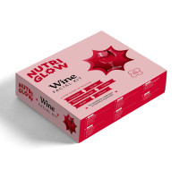 NutriGlow Wine Facial Kit for Glowing Skin For Women – 5-Step Skincare Routine for Radiant-Looking Skin, Helps Restore Skin’s Natural Nutrients and Improve Appearance of Pigmentation – Suitable for All Skin Types, 250g + 10ml