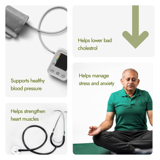 Kapiva BP Care Juice - 100% Ayurvedic Juice to Support Healthy Blood Pressure Levels| Arjuna, Jatamansi & 8 Other Herbs 1 Litre