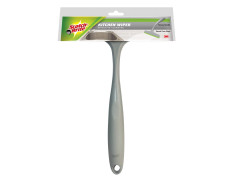Scotch-Brite Small wiper for Kitchen, Bathroom, Dinning tables, car windows wiping, instant dry surface, Superior TPE Blade, moulded handle