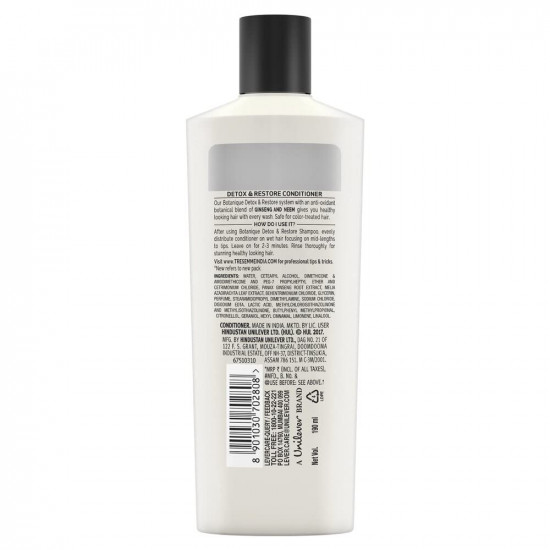 TRESemme Detox and Restore Conditioner 190ml