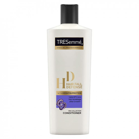 Tresemme Hair Fall Defence, Conditioner, 190ml, for Longer, Stronger Hair, with Keratin Protein, Deep Conditions Damaged Hair, for Men & Women