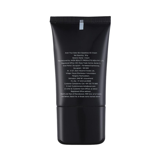 Avon True Color Skin Goodness CC Cream 18 gm - Medium Wheat