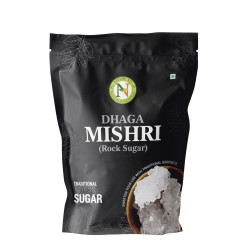 Nature Vit Dhaga Mishri, 900g | Rock Sugar | Pure Thread Crystal | Thread Mishri | Mishri Crystal