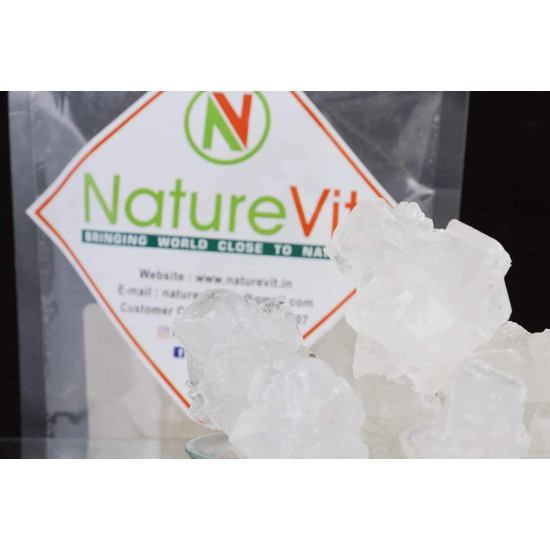 Nature Vit Dhaga Mishri, 900g | Rock Sugar | Pure Thread Crystal | Thread Mishri | Mishri Crystal